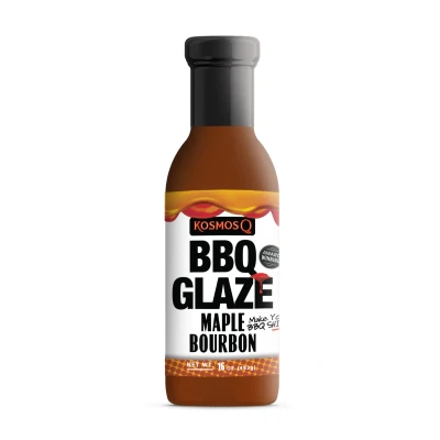 Afbeelding van Kosmo&#039;s Q Maple Bourbon Rib Glaze 473Ml