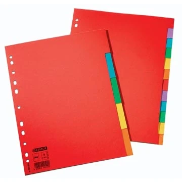 Afbeelding van Esselte Tabbladen 12 Tabs, Karton Van 220 G/m²