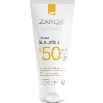 Afbeelding van 3x Zarqa SunLotion SPF 50 Sensitive ml