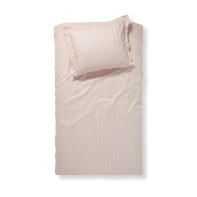 Afbeelding van Dekbedovertrek Damai Linea Satijn Blush