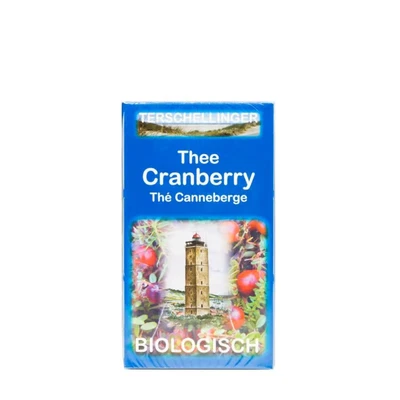 Afbeelding van Terschellinger Cranberries Thee Cranberry Eko 20ST