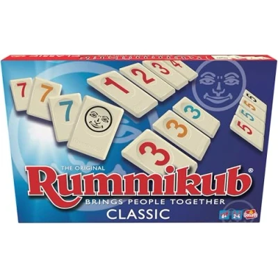 Afbeelding van Rummikub The Original Classic, Bordspel Kinderen vanaf 6 Jaar, Familiespel voor 2 tot 4 Spelers