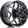 Afbeelding van JR Wheels JRX9 Velgen 18 Inch 9J ET18 6x139.7 Gloss Black Machined Face