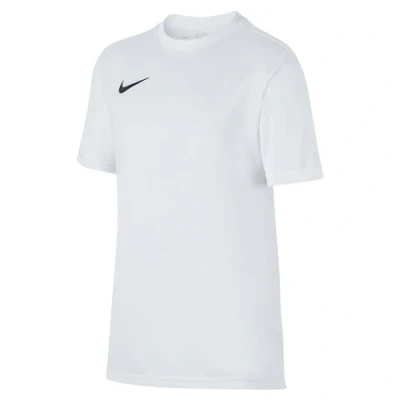 Afbeelding van Nike Performance Fussball DRI FIT PARK VII Kurzarm Sport Tshirt voor kinderen, Maat: 128 140, Weiss/schwarz (909)