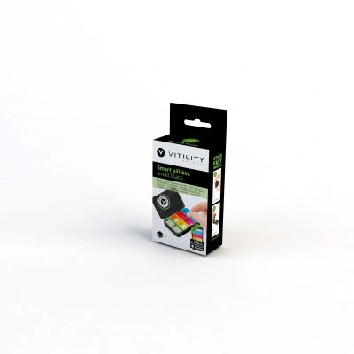Afbeelding van Exclusive Small pill box zwart H&amp;F 1 stuks
