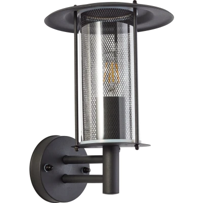Afbeelding van Brilliant Detroit 96462/76 Buitenlamp (wand) E27 20 W Zwart (mat)
