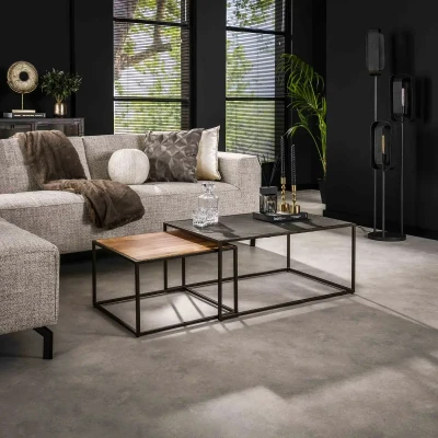Afbeelding van Reefs Interior Salontafel Set Slate Mix