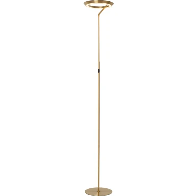 Afbeelding van Lucide CELESTE Vloerlamp 1xGeïntegreerde LED Mat Goud Messing