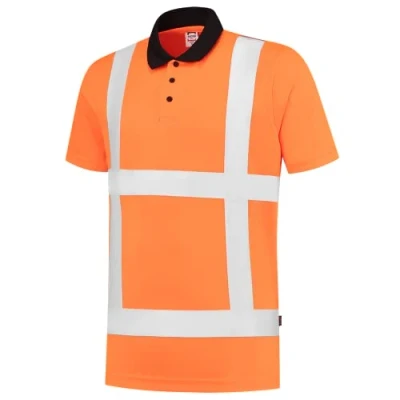 Afbeelding van Tricorp Poloshirt RWS 203006 Fluor Oranje mt.L