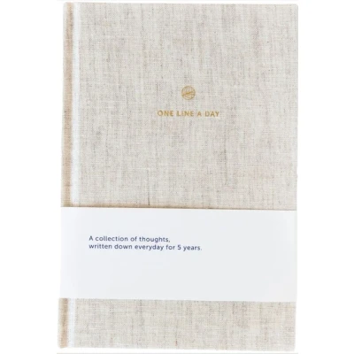 Afbeelding van One Line A Day Dagboek