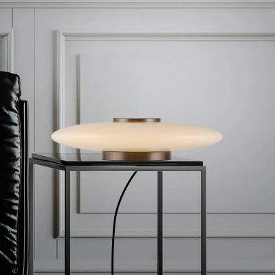 Afbeelding van Paul Neuhaus Design tafellamp Pure Vitrum bruin 4080 34