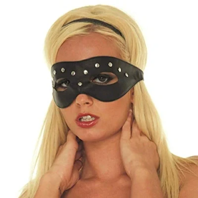 Afbeelding van Rimba Open oogmasker versierd met studs