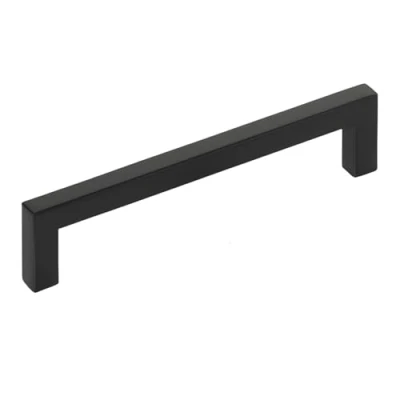 Afbeelding van Meubelgreep E8 BA 192 mm RVS zwart mat Stanggreep/relinggreep van SOTECH