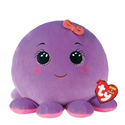 Afbeelding van TY Squish a Boo Octavia Purple Octopus 20 cm