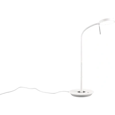 Afbeelding van TRIO MONZA Tafellamp Bureaulamp Wit mat Dimbaar en lichtkleur instelbaar