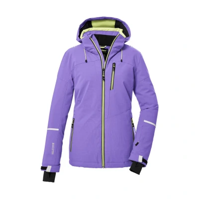 Afbeelding van killtec Dames SKI jack/functioneel jack met afritsbare capuchon en sneeuwvanger KSW 81 WMN JCKT, aquaverde, 40, 39746 000