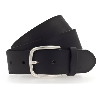 Afbeelding van MUSTANG Leren riem Classic Women Leather Belt W75 Black zwart