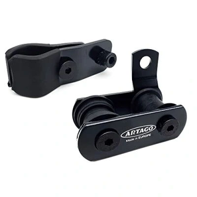 Afbeelding van ARTAGO 568.2 Anti diefstal Beugel voor 69 en 69X Hangslot Bevestiging aan Buizen Ø18 25mm Schroeven, Universeel