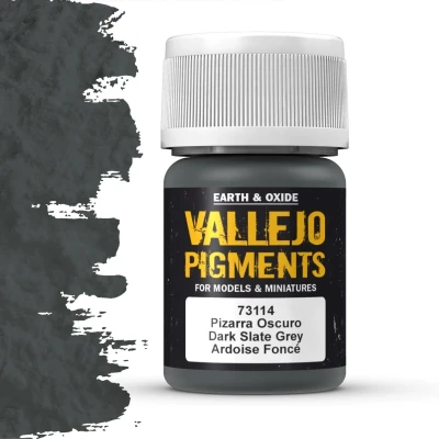 Afbeelding van Vallejo Pigment Dark Slate Grey 35ml 73114