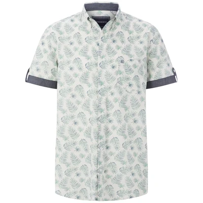 Afbeelding van BABISTA Overhemd &#039;Narim&#039; donkerblauw / groen wit
