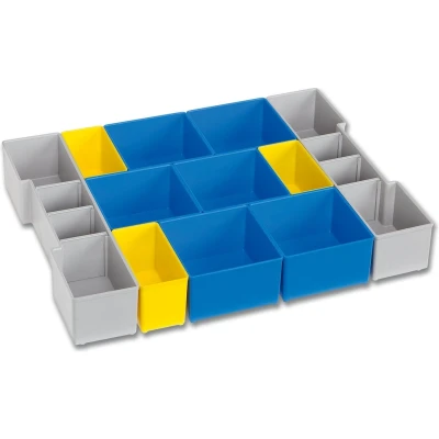 Afbeelding van BS Systems indelingsset voor L Boxx 102 blauw/geel/grijs