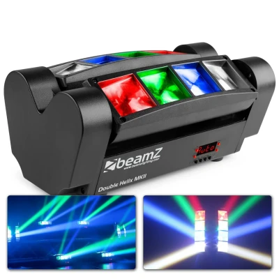 Afbeelding van BeamZ MHL820 Double Helix spider moving head RGB LED lichteffect
