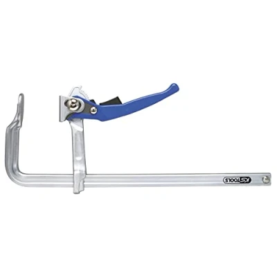 Afbeelding van KS Tools, Bankschroeven + klemmen, Volledig stalen snelwerkende schroefklem (400 mm)