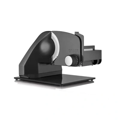 Afbeelding van Allessnijder Classic C95, ijsgrijs, incl. combi opzetstuk Pro, 30 kantelbaar, 170 W motor, gekarteld mes Ø mm