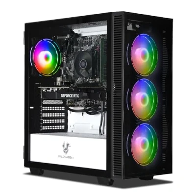 Afbeelding van Ankermann Business Gaming V2 PC AMD Ryzen 5 4500 GeForce GTX 1650 4GB 16GB RAM 1000GB M.2 SSD WILDRABBIT AERO Win 11 W LAN/WiFi Libre Open Office