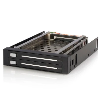 Afbeelding van StarTech.com 2 Bay 2,5 inch Hot Swappable SATA Mobile Rack Backplane
