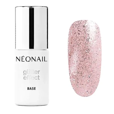 Afbeelding van Gellak 7,2 ml Glitter Effect Base Rose Twinkle
