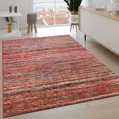 Afbeelding van Paco Home Vloerkleed Passion 221 Korte pool, modern streepdessin, ideaal in de woonkamer &amp; slaapkamer