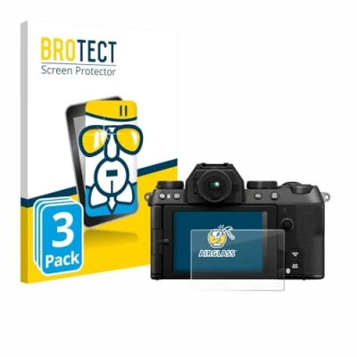 Afbeelding van BROTECT Screenprotector voor Fujifilm X S20 Folie Beschermfolie Beschermglas transparant (3 Stuks)