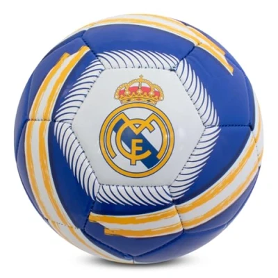 Afbeelding van Hy Pro Officieel gelicenseerd Real Madrid CF Cyclone Voetbal Maat 5, Training, Wedstrijd, Merchandise, Collectible voor kinderen en volwassenen