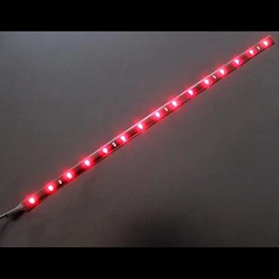 Afbeelding van Lumonic LED Strip 0,3m Rode Bar 12V IP65 18LEDs 60 LED/m SMD2835 I Stripe 30cm, Band, light