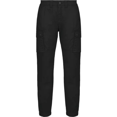 Afbeelding van WK. Designed To Work uniseks Cargobroek met elastische boord WK711 Black