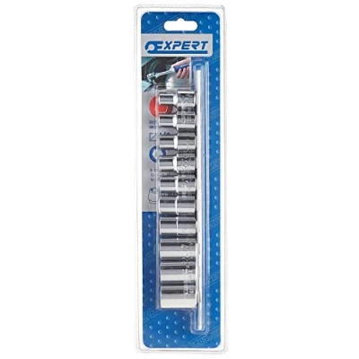 Afbeelding van Expert by Facom metrische doppenset 1/2&quot; 10 delig incl. rek E034837