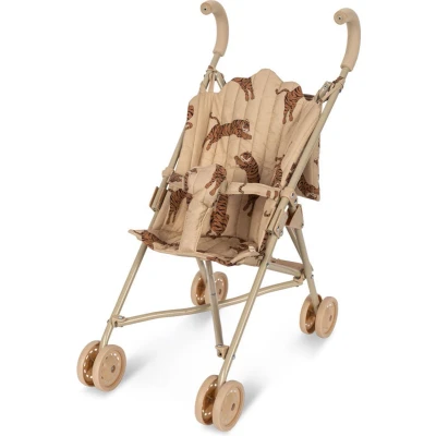 Afbeelding van Konges Sløjd Poppenwagen/Doll Stroller/Buggy Tiger Oxford Tan