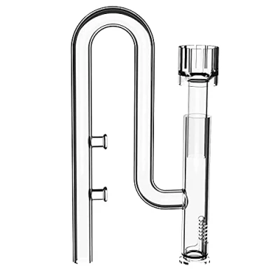 Afbeelding van FZONE Aquairum Mini Glass Skimmer Lelie Pijp voor en Nano Tank Filter Pijpen