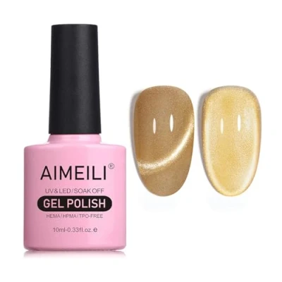 Afbeelding van AIMEILI Hema Free Cat Eye Gel Nagellak UV LED Gellack Soak Off Vegan Cruelty Polish 10ml (719)