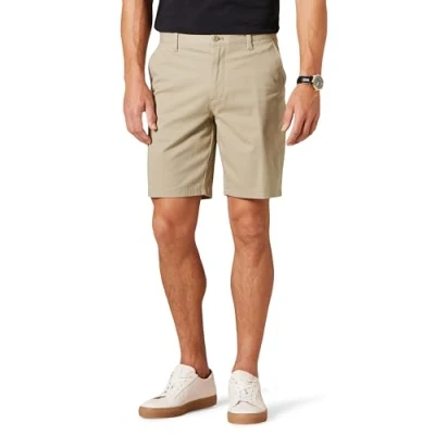 Afbeelding van Amazon Essentials Heren Slim Fit 9&quot; Stretch Chino Short, Tan, 42