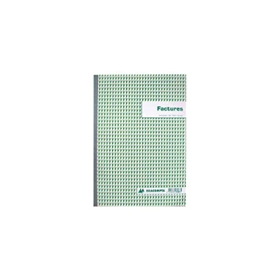Afbeelding van Manifold factures avec mention tva 29,7x21cm 50 feuillets dupli autocopiants