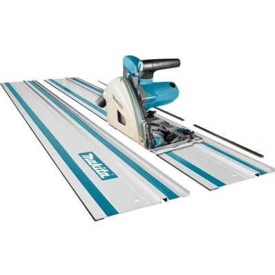 Afbeelding van Makita SP6000J1X2 invalzaag 1300W incl 2x geleiderail + beschermtas
