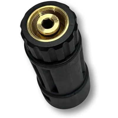 Afbeelding van M&amp;M Smartek Adapter B geschikt voor/geschikt voor Kärcher zoals 2.642 893.0 (M22x 1,5 IG: bajonet) bajonet K op M22 binnendraad professionele hogedrukreinigers
