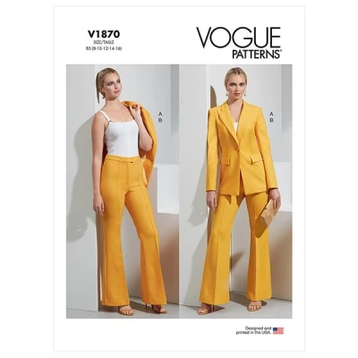 Afbeelding van Jasje / broekn Vogue 1870 34 42