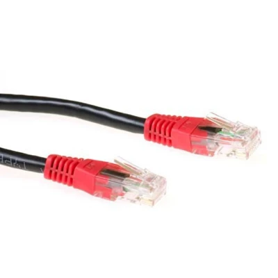 Afbeelding van ACT IB8110 CAT6 U/UTP Patchkabel Cross RJ45 Connectoren Zwart 10 meter
