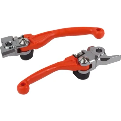 Afbeelding van Polisport Set Klapbare Hendels KTM FREERIDE250R FREERIDE350 2014 2017 SX85 2013 2022 Oranje