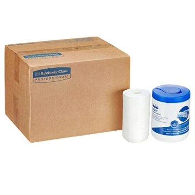 Afbeelding van Kimtech 7752 poetsdoek Wettask DS wit