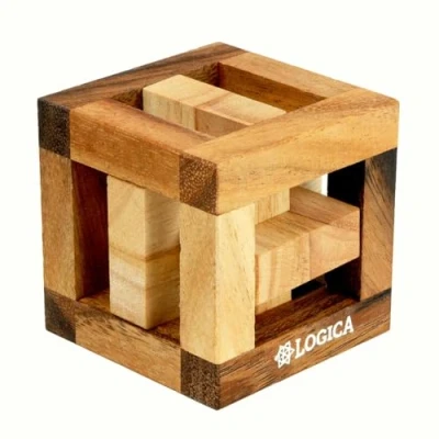 Afbeelding van Logica Giochi Breinbreker Caccia Reale/ Catch 8x8x8cm
