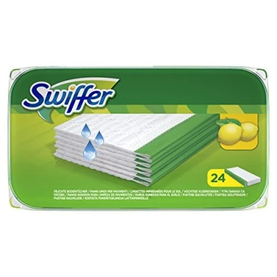 Afbeelding van Swiffer Vloerreiniger Vochtige Vloerdoekjes Met Frisse Citroengeur x24